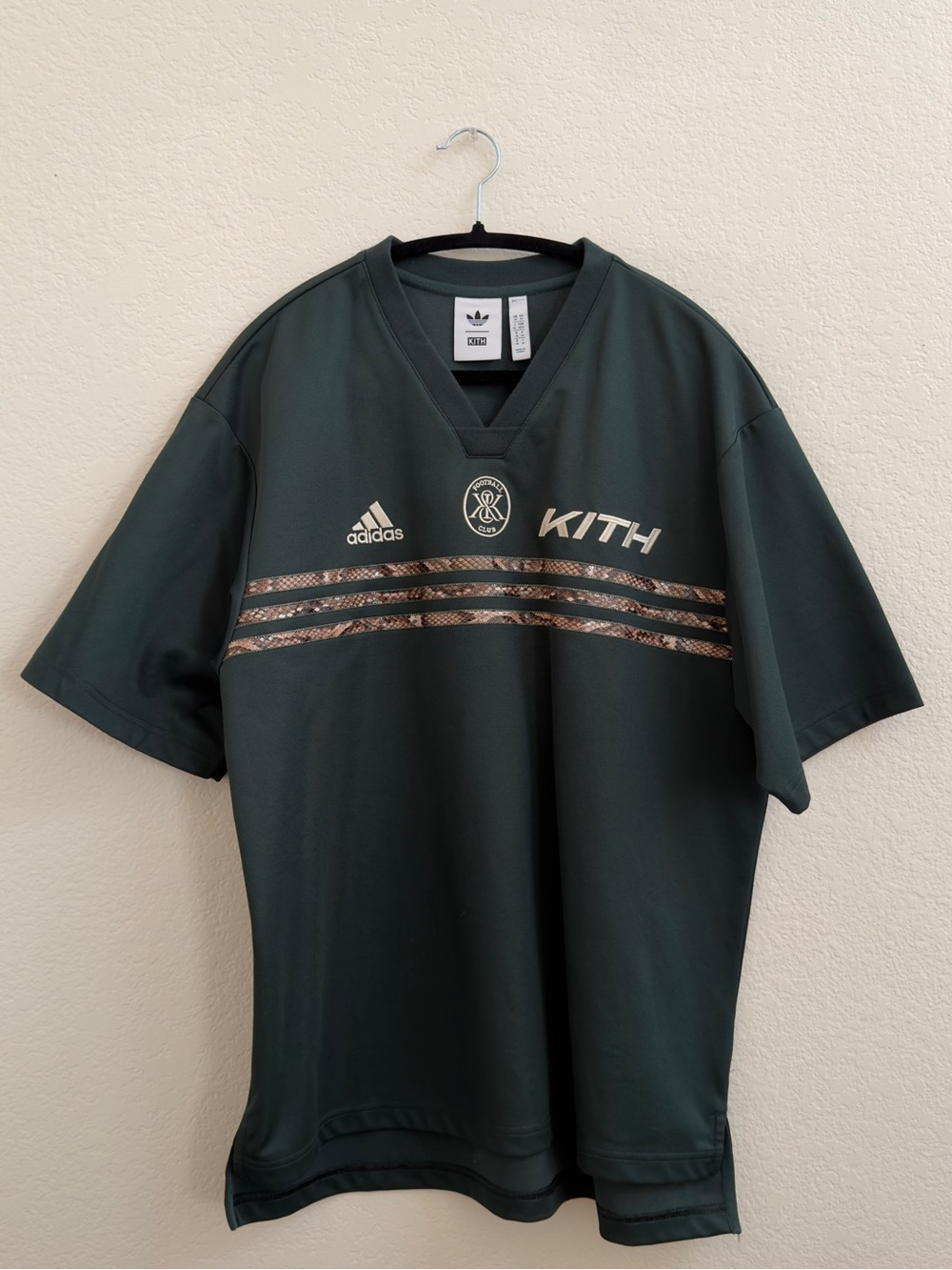 KITH x adidas Football Python Jersey